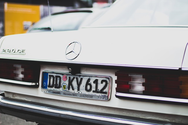 Damaged license plates