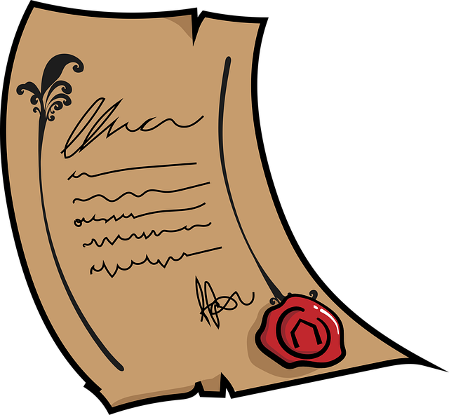 Notarized documents for title