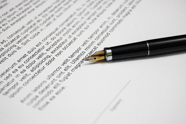 Notarized documents for title