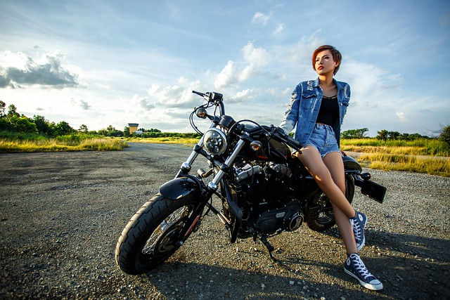 Motorcycle salvage title process