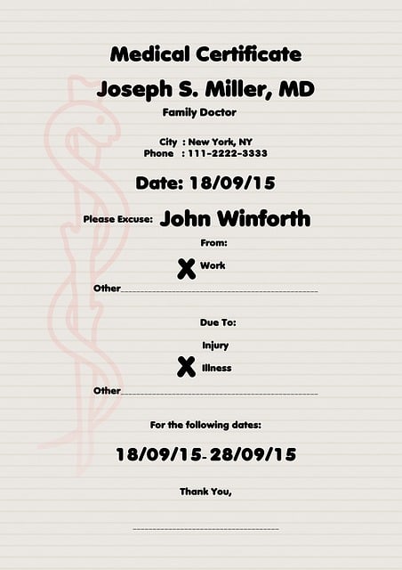 Weight-master certificate